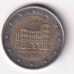 Germany 2 Euros (2017) Rare Bimetallic Commemorative Coin#E-342