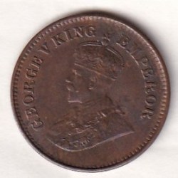 Alternative view of British - India 1⁄2 Pice (George V) 1934 Rare Unc Coin#E-360