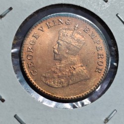 Alternative view of 1/12 ANNA 1923 BOMBAY MINT COIN UNC CONDITION GEORGE V