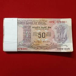 50 Rs Rare Parliament Full Bundle Governor Bimal Jalan Reserve Bank of India 578301