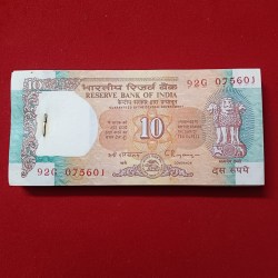 Ten Rs Rare Shalimar Full Bundle Governor C Rangarajan Reserve Bank of India 075601
