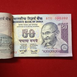 Alternative view of 50 Rs Rare Parliament Full Bundle Governor YV Reddy Unc Condition Reserve Bank of India 326201