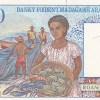 Madagascar 1000 Francs Rare UNC Note #B2 - Image 2