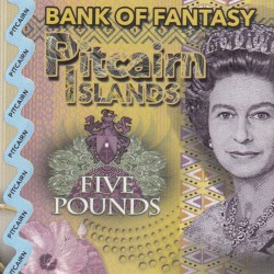 United Kingdom 5 Pounds - Elizabeth II Wood Pigeon Rare Fantasy Note #B2