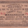 Philippines › Bohol, 25 Centavos (1942) Old Issue Rare Note #B2