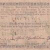 Philippines Negros, 5 Pesos (1943) Old Issue Rare Note #B2
