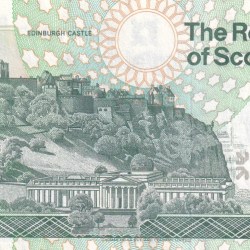 Alternative view of United Kingdom › Scotland 1 Pound Royal Bank of Scotland Rare Note #B2