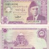 Pakistan 5 Rupees Rare Note #Q