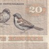Denmark 20 Kroner Rare Note #B2 - Image 2