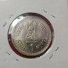 One Rs Jawaharlal Nehru Rare Copper Nickel Coin 1989 Year Noida Mint Unc Condition - Image 3