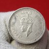 George Vi Silver One Rupee India 1942 Year Bombay Mint British of India 02 - Image 3