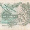 United Kingdom › England 1 Pound - Elizabeth II Series C; portrait Rare Note #B2 - Image 2