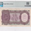 5 RUPEES GEORGE VI GOVERNOR J.B.TYLOR RARE GEM UNC (PMG GRADE 35) - Image 2