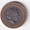 United Kingdom 2 Pounds 2012 - Elizabeth II 4th portrait; Charles Dickens Commemorative issue Rare Bimetallic Coin #E-373 - Image 2