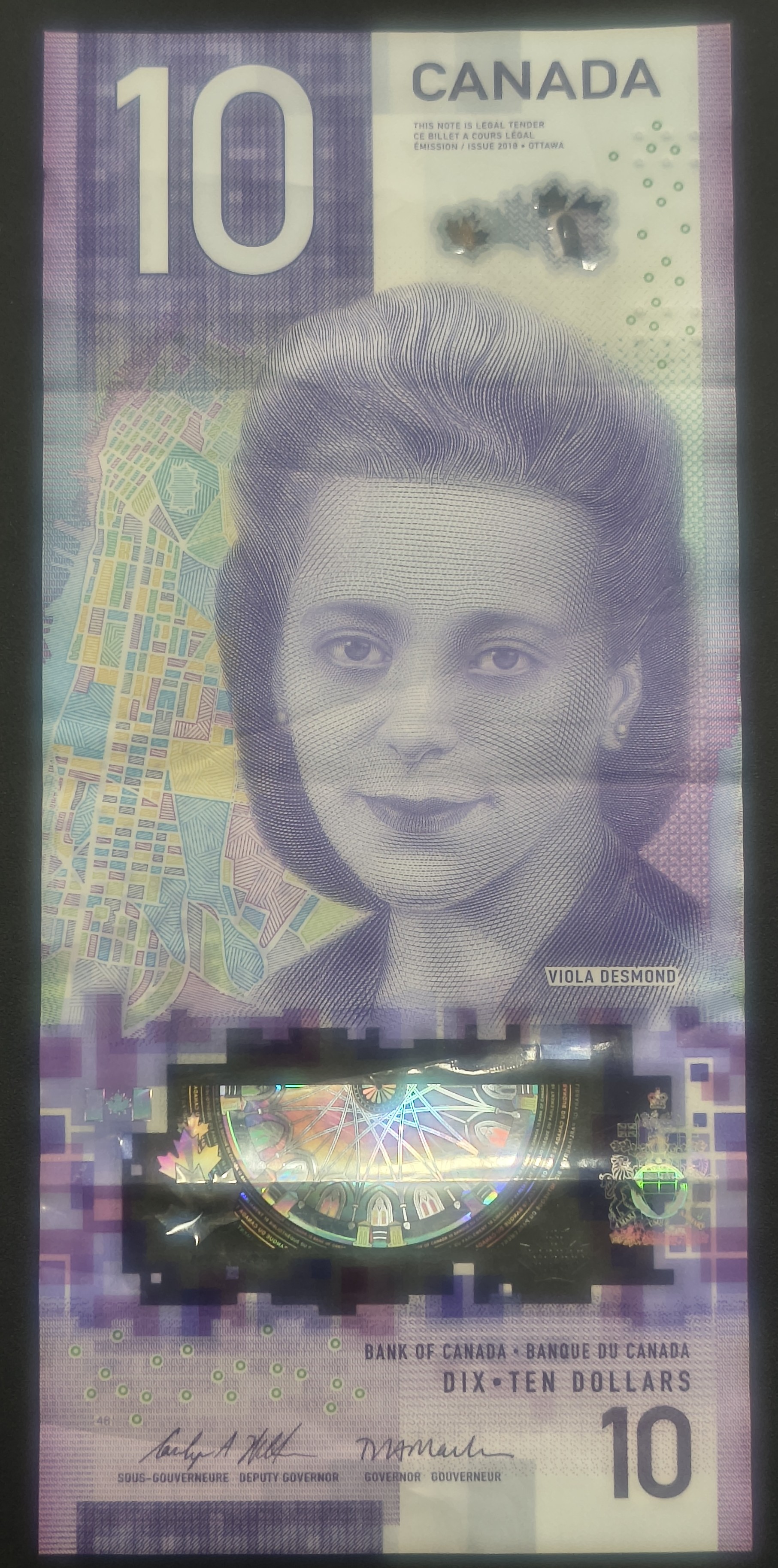 Canada 10 Dollar Rare Note #B2