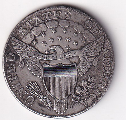 United States 1 Dollar "Draped Bust Dollar" (1800) Rare Token Coin#E-396