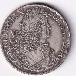 Germany › Prussia, 1 Thaler 1707 - Frederick I Rare Fantasy Tokan # #E-392