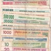 Zimbabwe 19 Different (19 Pcs) Note Set #!1 - Image 2