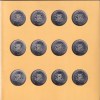 Somalia 12 Different 10 Shilling Lunar Series 2000 The 12 Chinese Zodiac Signs Mint Condition in Blister Pack - Image 3