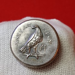 Ancient GreeK Coin Akragas Eagle 460 BC - 446 BC Tetradrachm