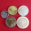 Rare Set 50,100,200,500,1000 Pesos Republica of Colombia Unc Set Coin 5 Pcs - Image 2
