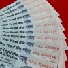 RARE 100 RUPEE NOTE AUNC CONDITION NOTE ENDING 786 EACH NOTE PRICE 650