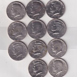11 Different Date United States Half Dollar Rare Commemorative (11 Coin) Set #Z-406