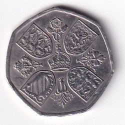 United Kingdom 50 Pence 2022 - Charles III Life and legacy of the Queen Commemorative issue Rare Coin #K-53