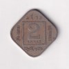 British- India 2 Annas 1924 George V Rare (Bombay Mint) Coin #K-38 - Image 2