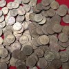 One Paisa Nickel Brass Coins 100 Pcs Given 1964 Year Mix Mints Top Condition Republic of India - Image 3