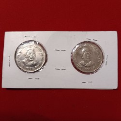 Two Rs Rare Copper Nickel Deshbandhu Chittaranjan Das ji 1998 Year Lion Variety Set Republic of India