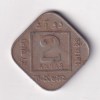 British- India 2 Annas 1935 George V Rare (Bombay Mint) Coin #K-33 - Image 2
