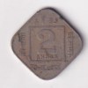 British- India 2 Annas 1924 George V Rare Coin #K-54 - Image 2