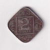 British- India 2 Annas 1919 George V Rare Coin #K-70 - Image 2