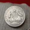 George V One Florin Two Shillings Advance Australia 1922 Year Silver Coin - Image 2