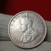 George V One Florin Two Shillings Advance Australia 1922 Year Silver Coin - Image 4