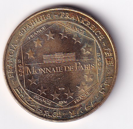 France Monnaie de Paris Tourist Token - Paris Rare Weight (15 g) approx..#K-76