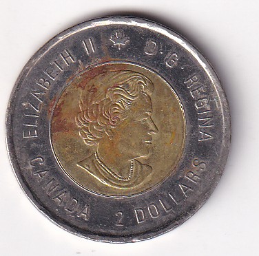 Canada 2 Dollars - Elizabeth II 2017 Rare Bimetallic Coin #K-96
