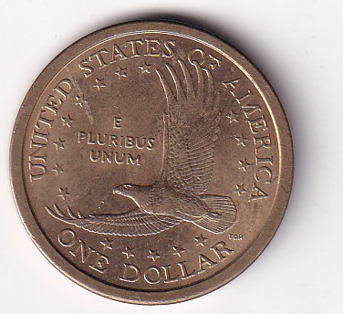 United States 1 Dollar "Sacagawea Dollar" 2001 Rare Coin #K-100