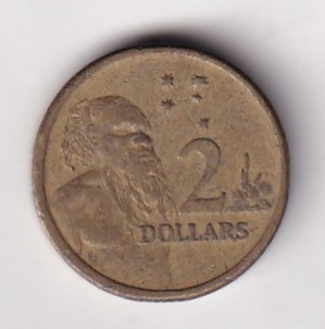 Australia 2 Dollars - Elizabeth II 1988 Rare Coin #K-104