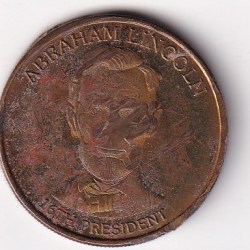 United States -ABRAHAM LINCOLN Rare Token#K-106