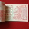 20 Rs Rare Old Issue Full Bundle Governor Urjit Patel 2017 Year Gem Unc Condition 518901 - Image 4