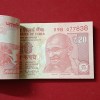 20 Rs Rare Old Issue Full Bundle Governor Raghuram Rajan 2016 Year Gem Unc Condition 077801 - Image 3