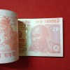 20 Rs Rare Old Issue Full Bundle Governor Urjit Patel 2017 Year Gem Unc Condition 783501 - Image 4
