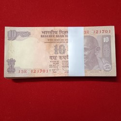 Ten Rs Old Full Bundle Holy Number 786 Governor D.Subbarao Gem Unc Condition 2011 Year Reserve Bank of India 121701