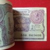One Rs Small Coin Rare Old Issue Full Bundle Finance Minister S.Venketraman 1985 Year Government of India 043501 - Image 4