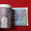 One Rs Small Coin Rare Old Issue Full Bundle Finance Minister S.Venketraman 1989 Year Government of India 861301 - Image 4