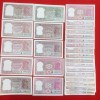Two Rupee Signature Set B1 to B36 - Rare GEM UNC Condition