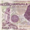Italy 50 000 Lire (Bernini) Rare Note#B2