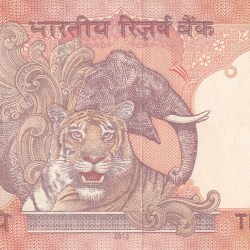 Alternative view of 424242 TRIPLING FANCY NUMBER 10 RUPEES GOVERNOR RAGHURAM RAJAN RARE NOTE